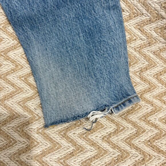 FRAME Denim Le Original High Rise Skinny Rigid Re-Release Distressed Jeans - Picture 6 of 9